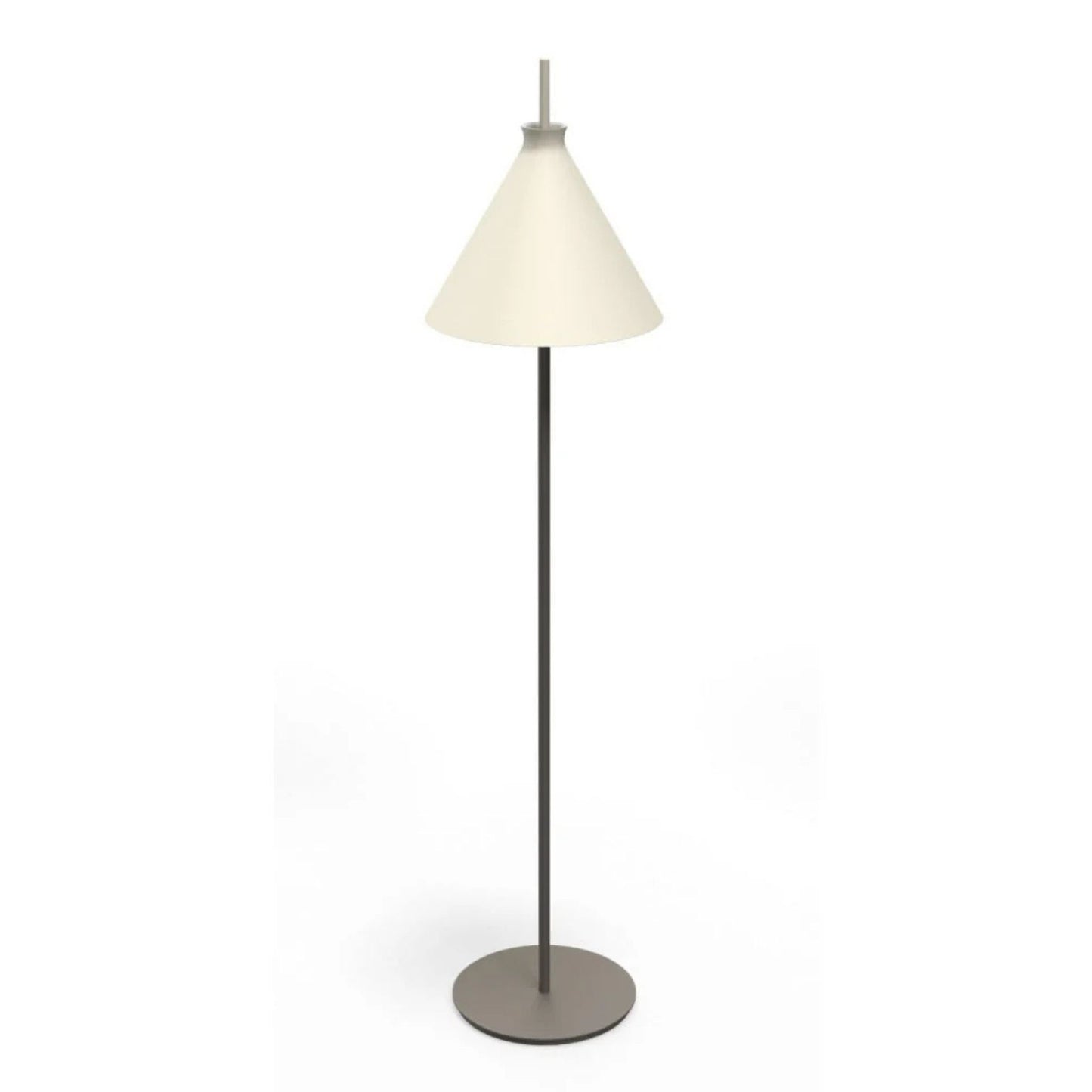 Totana Handmade Clay Floor Lamp Table Lamp Klaylife Matte White