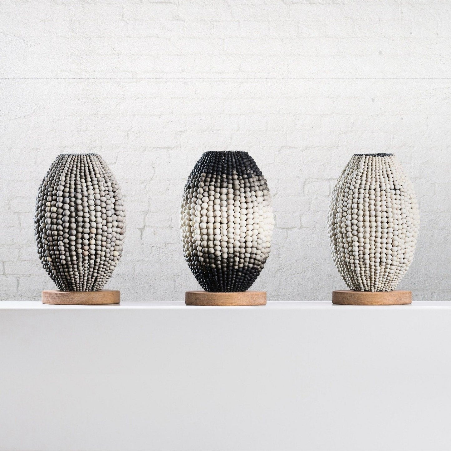 Barrel Handmade Clay Table Lamp Table Lamp Klaylife