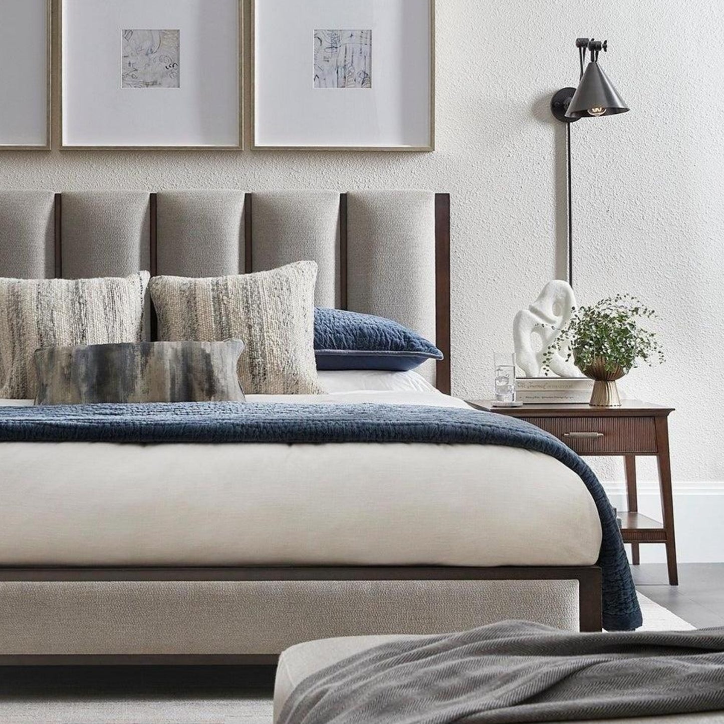 Theodore Alexander Lido Nightstand V - Bistre Bedside Tables Bloomingdales