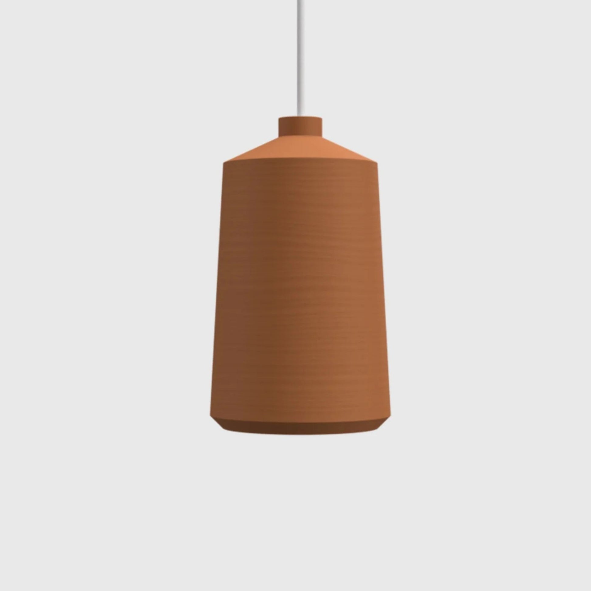 Flame Handmade Clay Pendant Light Pendant Light Klaylife Small