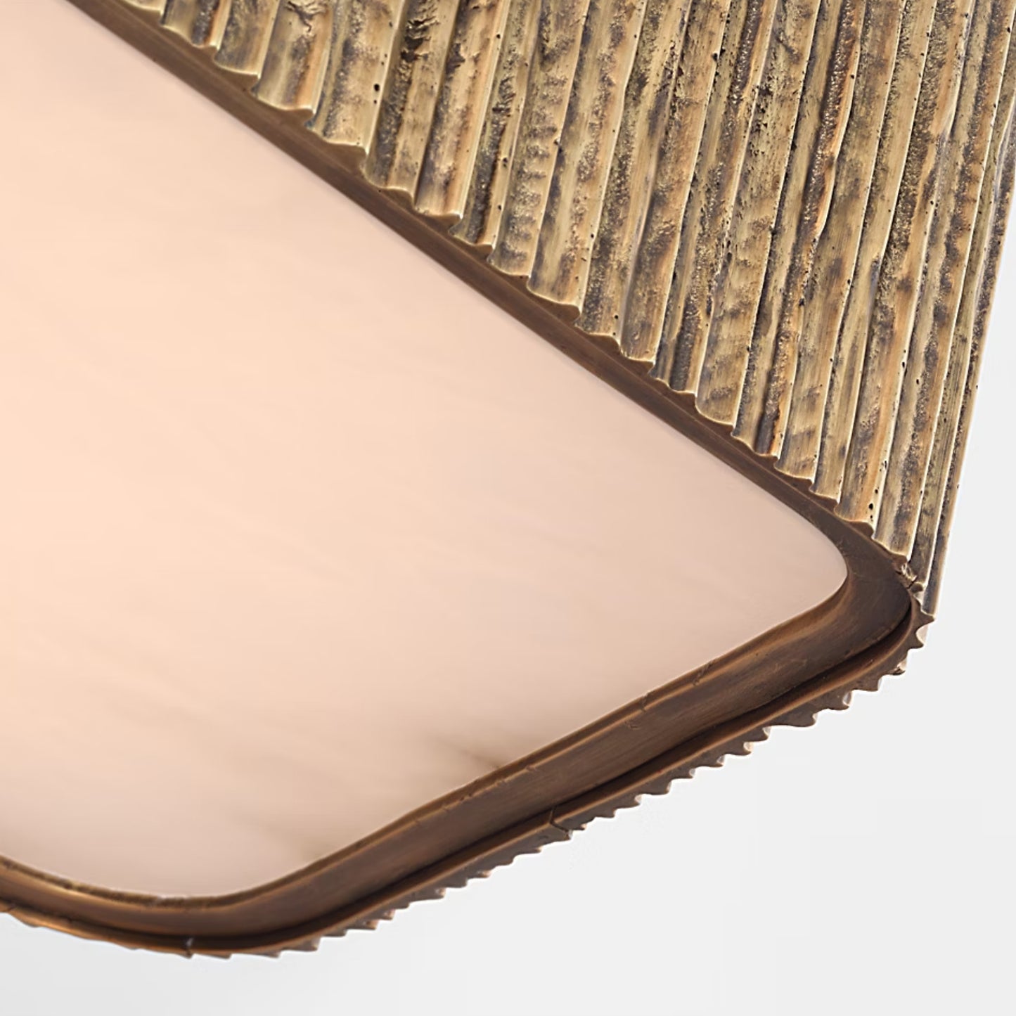 Anne-Marie Barton Fumar 21" Asymmetrical Alabaster Flush Mount Ceiling Fluh Mount Bloomingdales Lighting