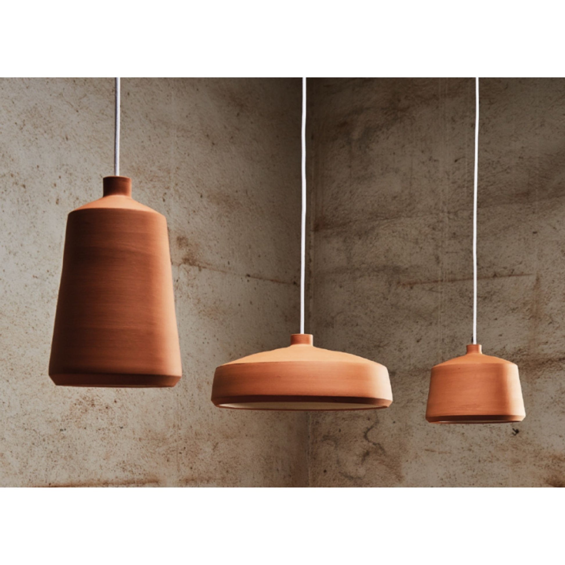 Flame Handmade Clay Pendant Light Pendant Light Klaylife
