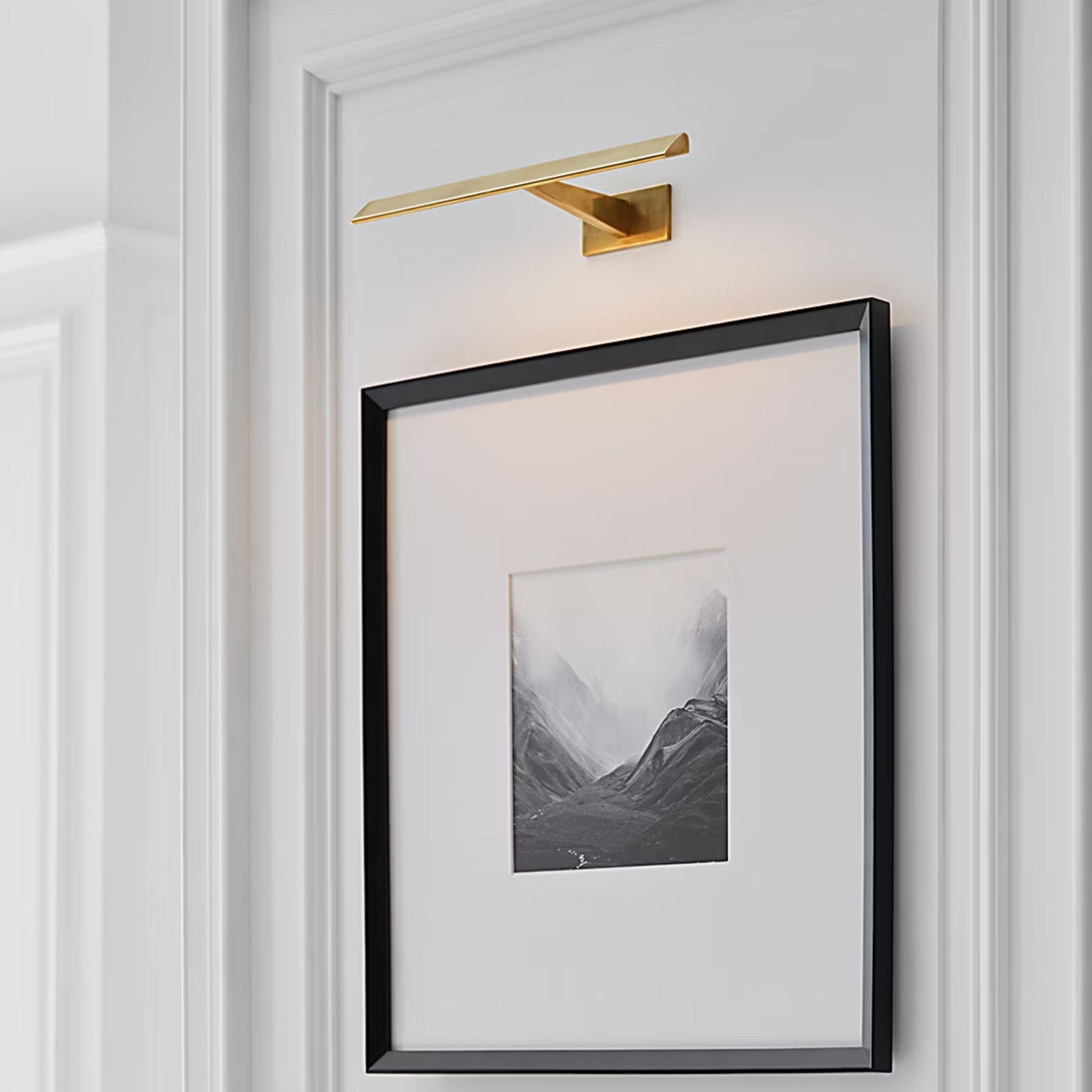 Ian K. Fowler Petrel 18" Picture Wall Light - Antique Brass Wall Light Bloomingdales Lighting