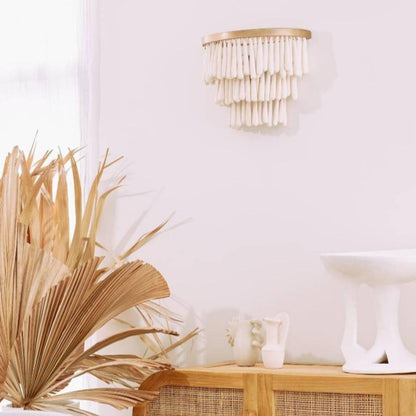 Valentine Handmade Clay Bead Wall Sconce Wall Light Klaylife