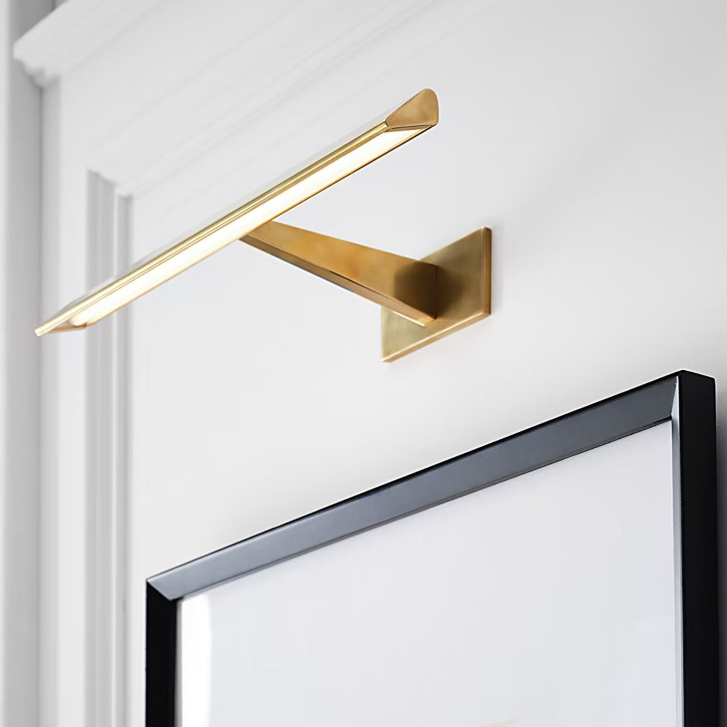 Ian K. Fowler Petrel 18" Picture Wall Light - Antique Brass Wall Light Bloomingdales Lighting