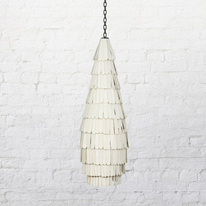 Forest Shard Handmade Clay Pendant Light Pendant Light Klaylife Matte Gold Medium