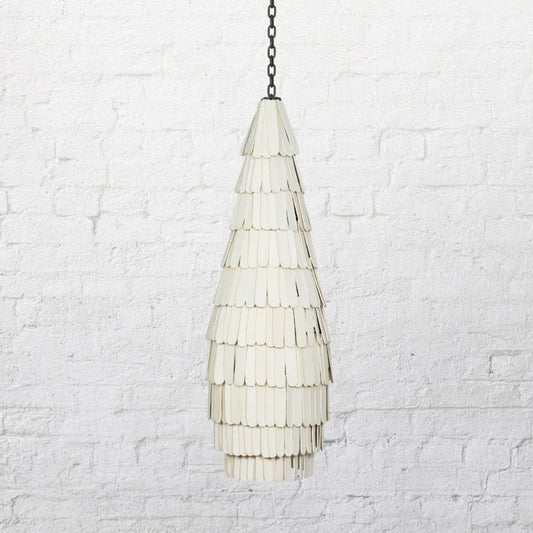 Forest Shard Handmade Clay Pendant Light Pendant Light Klaylife Matte Gold Medium