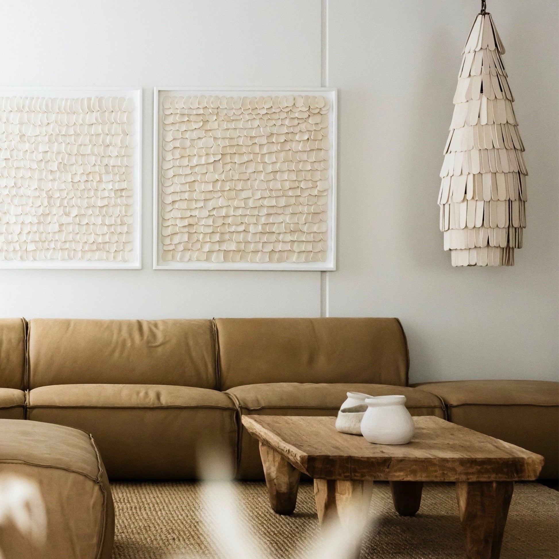 Forest Shard Handmade Clay Pendant Light Pendant Light Klaylife