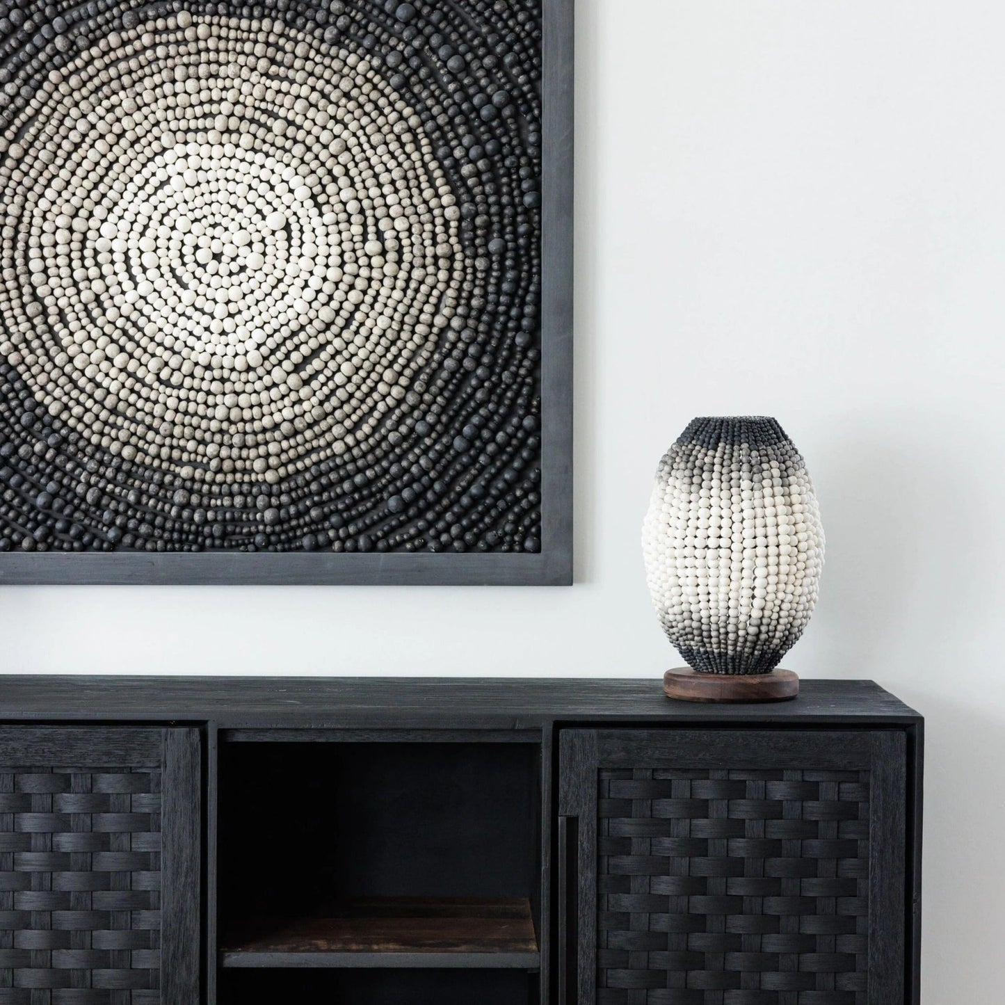 Barrel Handmade Clay Table Lamp Table Lamp Klaylife