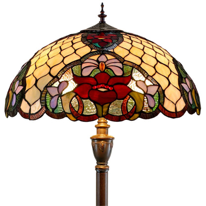 Alicia Stained Glass Floor Lamp Floor Lamp G&G Bros