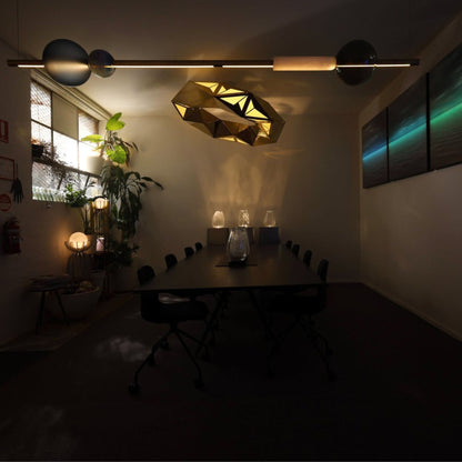 Supernova Shard Round Pendant Light Pendant Light ILANEL