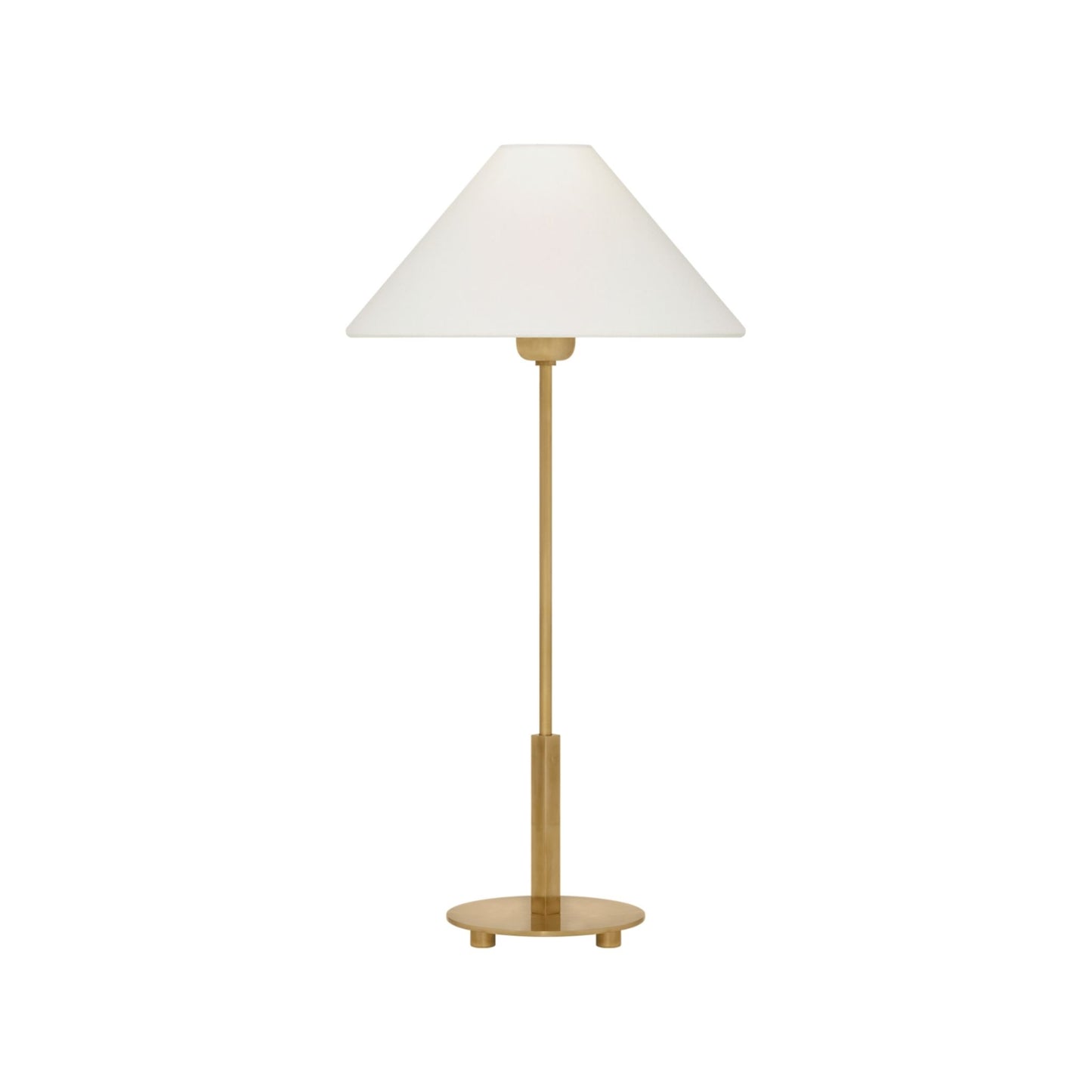 J. Randall Powers Hackney 24" Cordless Buffet Lamp - Antique Brass Table Lamp Bloomingdales Lighting Antique Brass