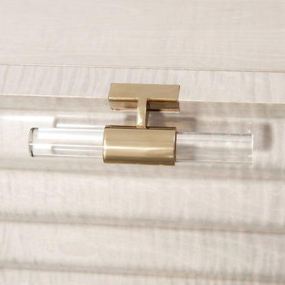 Theodore Alexander Surface Two Drawer Nightstand - Silver Maple Bedside Table Bloomingdales