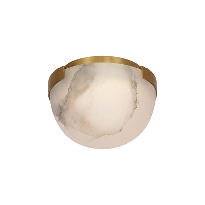 Kelly Wearstler Melange 5" Solitaire Ceiling Flush Mount - Antique-Burnished Brass