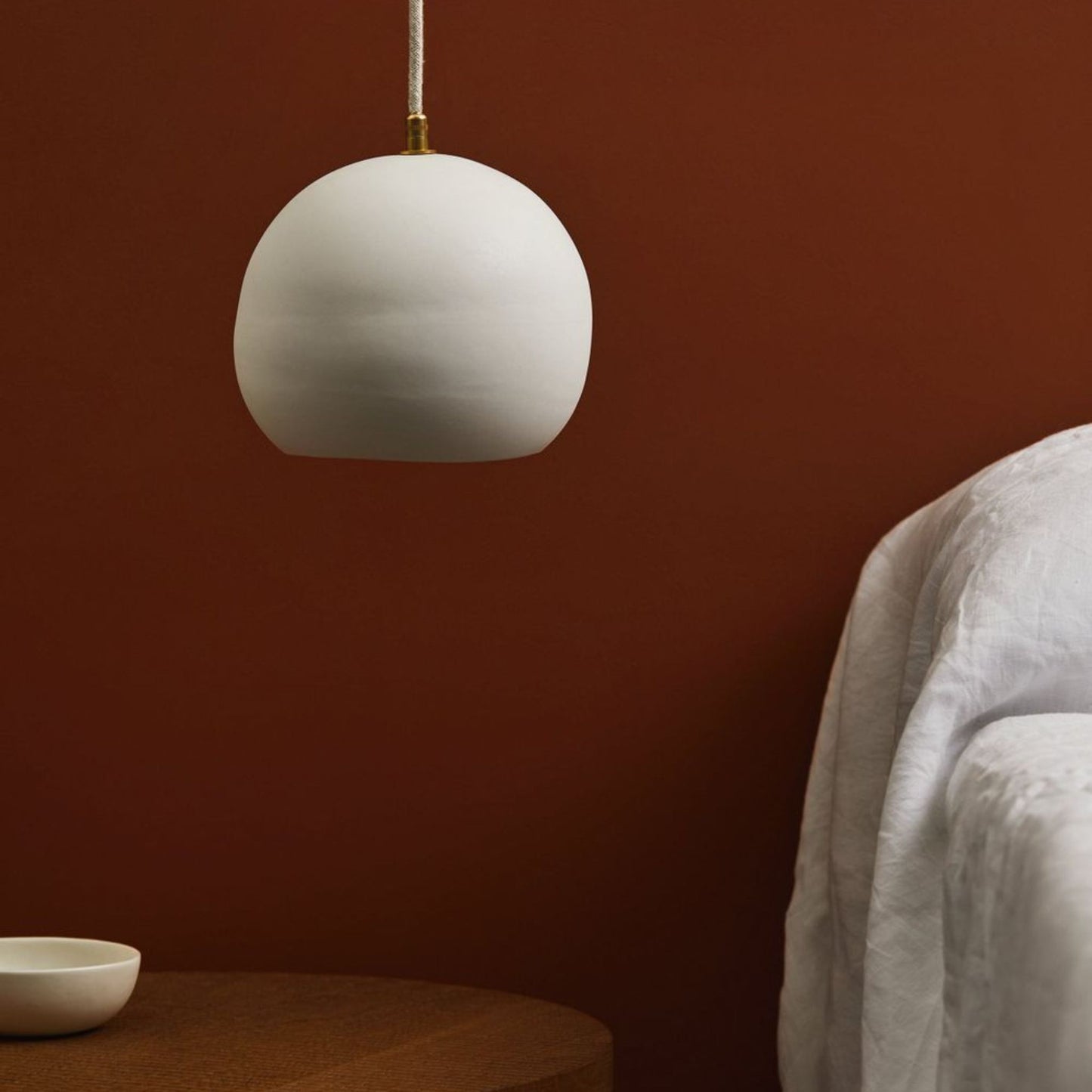 Orb Medium Ceramic Pendant Light Pendant Light Studio Enti