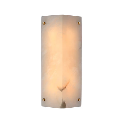 AERIN Clayton Alabaster Wall Sconce - Brass Wall Light Bloomingdales Lighting