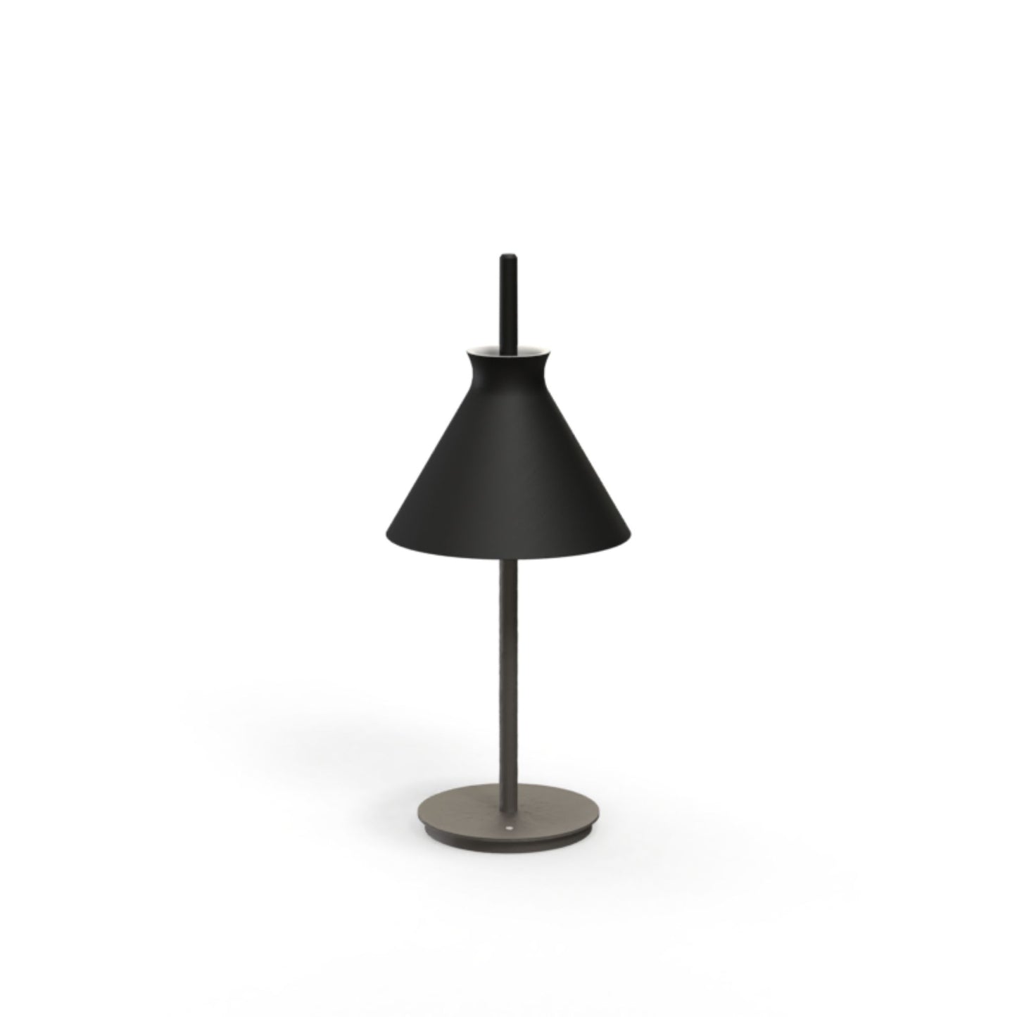 Totana Handmade Clay Table Lamp Table Lamp Klaylife Matte Black