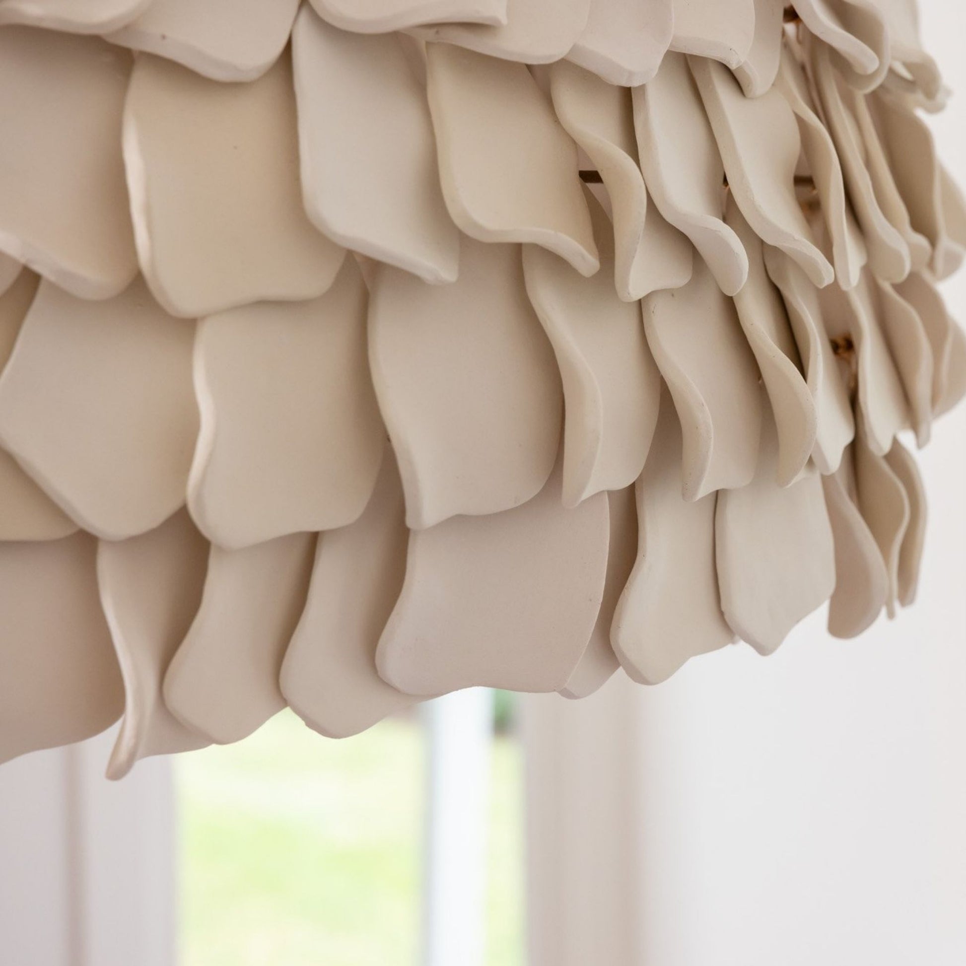 Petal Handmade Clay Pendant Light Pendant Light Klaylife