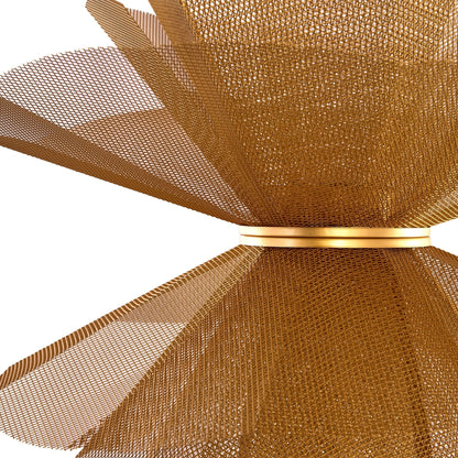 Juan Orts Messier Sculptural Pendant Light - Hand Painted Gold