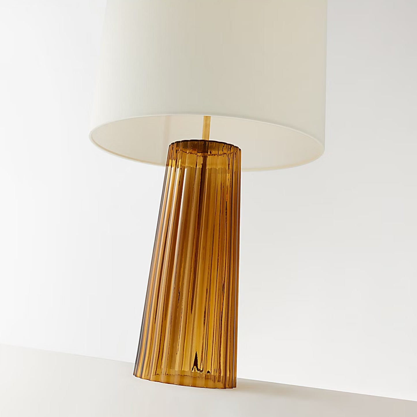 Barbara Barry Danube Medium Glass Table Lamp - Amber Table Lamp Bloomingdales Lighting