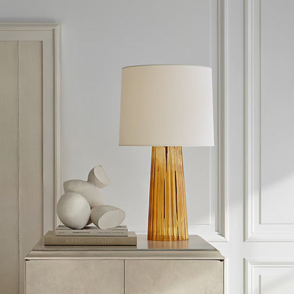 Barbara Barry Danube Medium Glass Table Lamp - Amber Table Lamp Bloomingdales Lighting