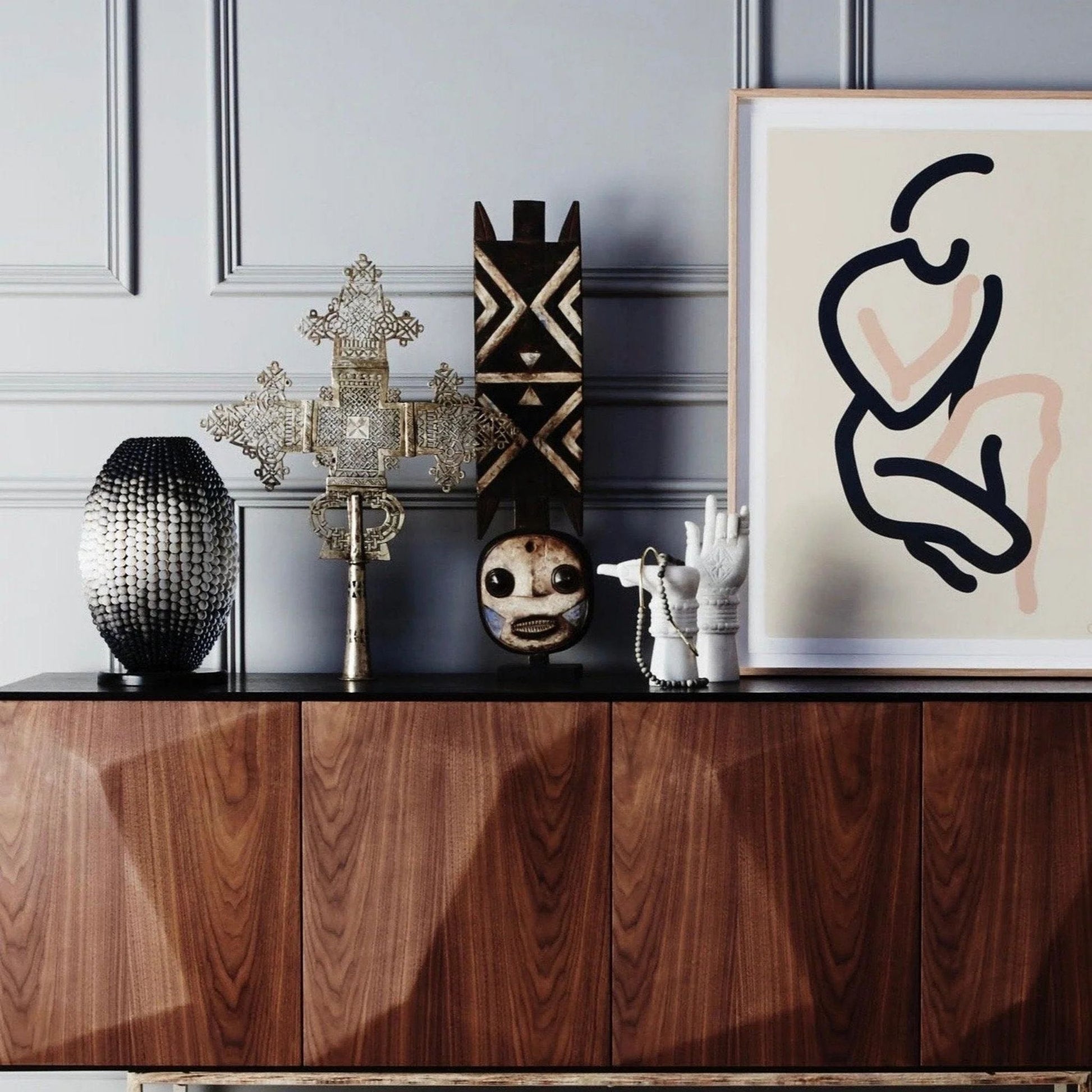 Barrel Handmade Clay Table Lamp Table Lamp Klaylife