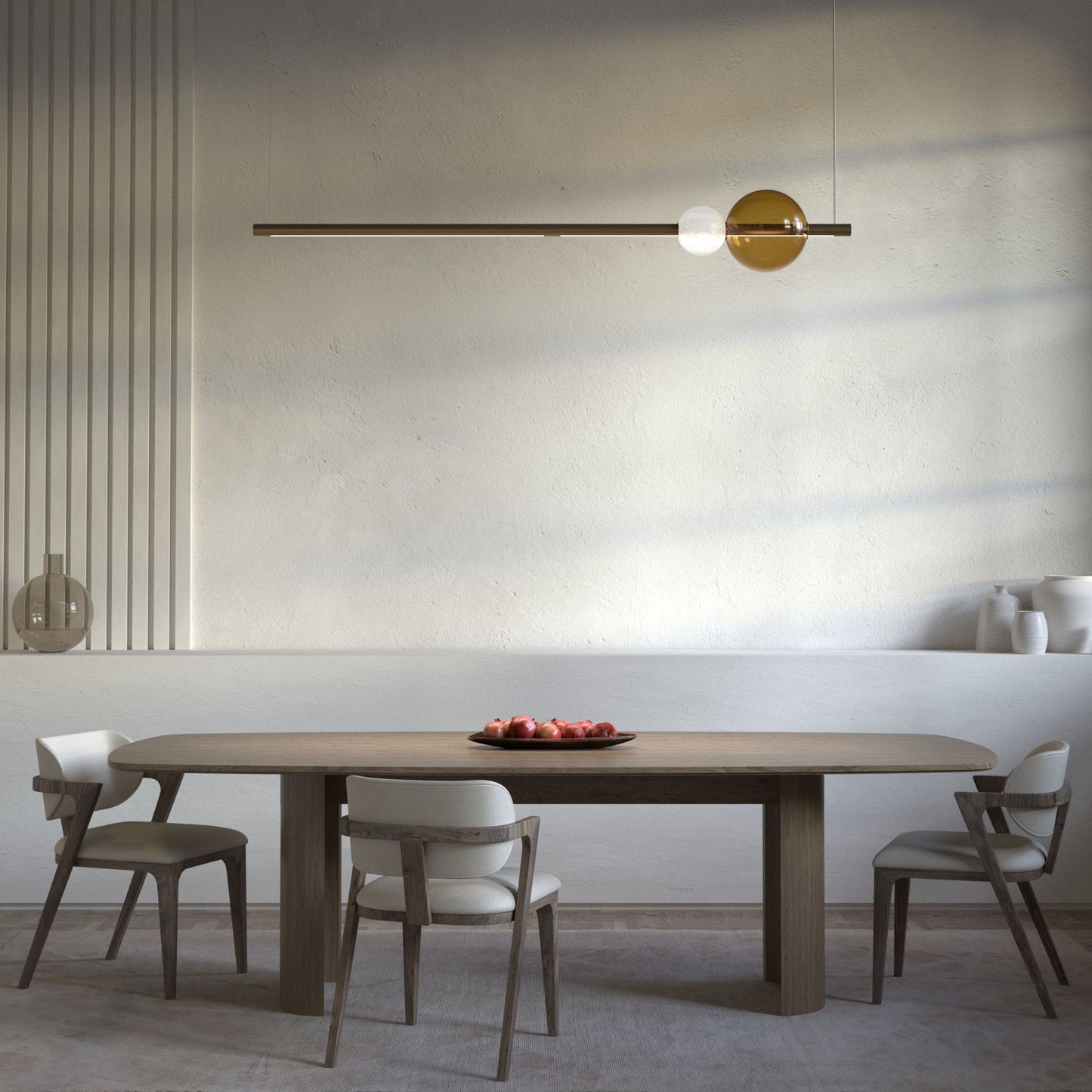 Comet Linear Tube Pendant Light Pendant Light ILANEL