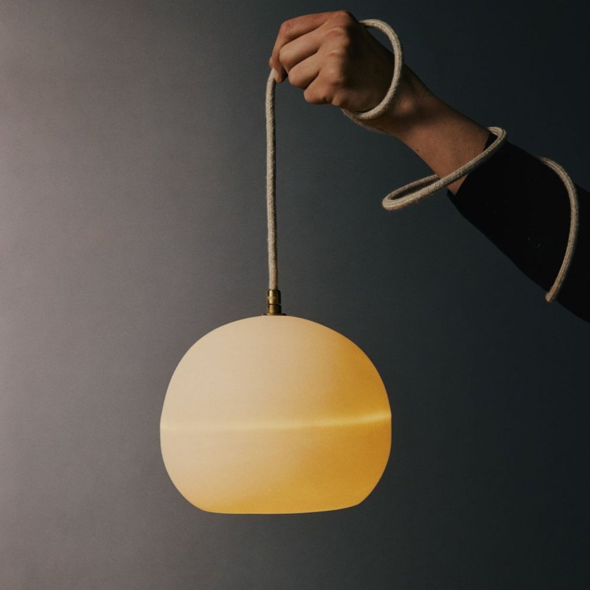 Orb Large Ceramic Pendant Light Pendant Light Studio Enti