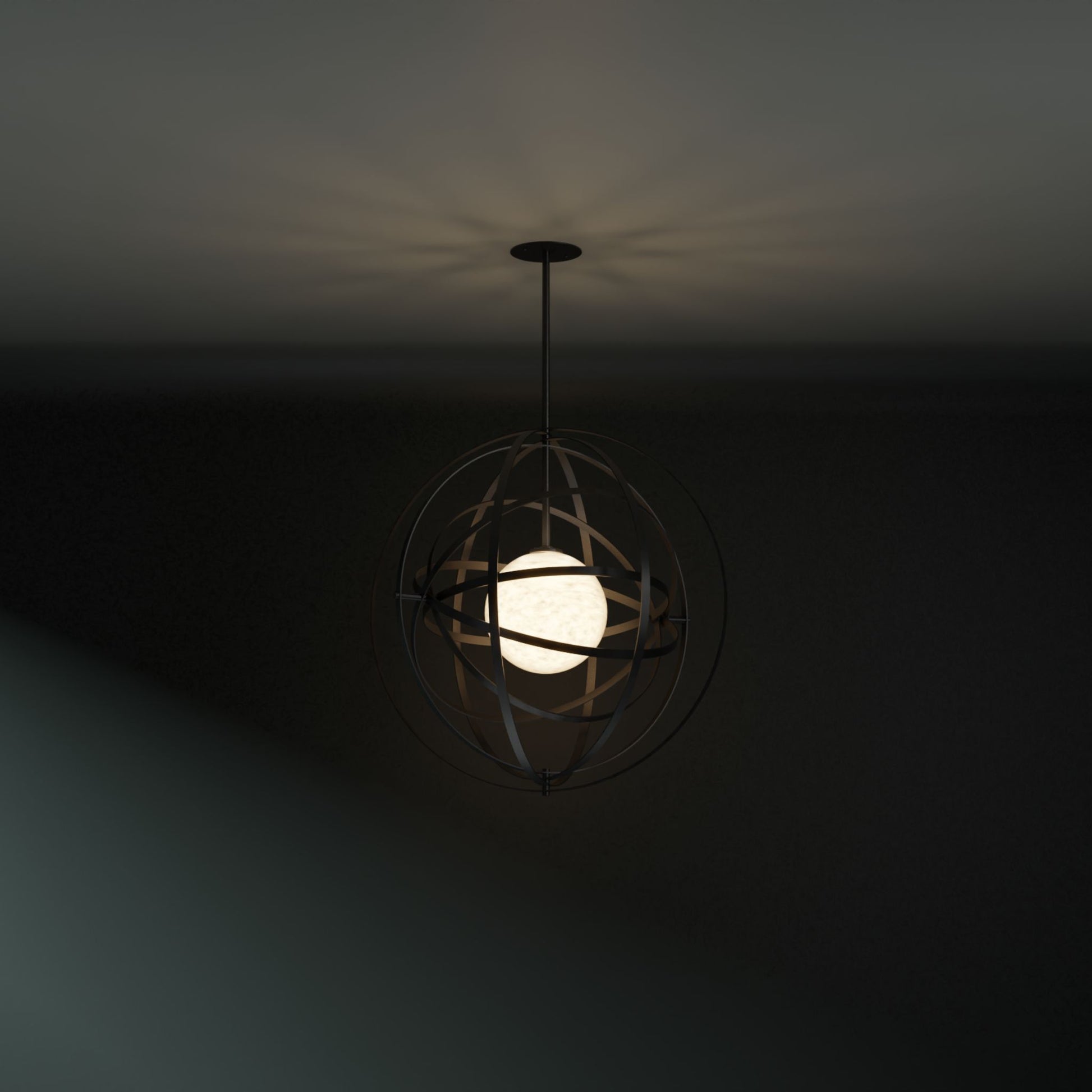 Atlas Hand Blown Glass Pendant Light Pendant Light ILANEL