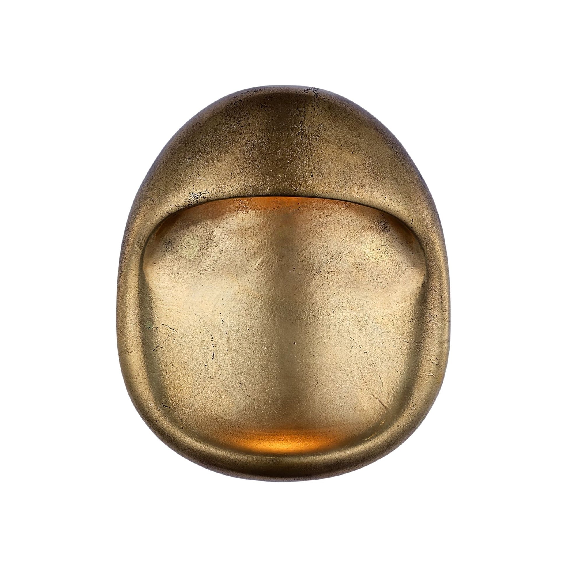 Kelly Wearstler Esculpa 14" Rounded Wall Light Wall Light Bloomingdales Lighting Brass