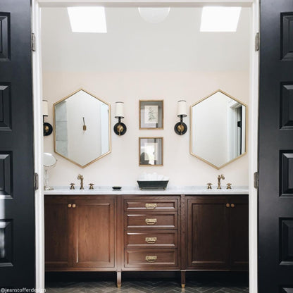 Thomas O'Brien Elkins Linen Wall Sconce - Bronze and Brass Wall Light Bloomingdales Lighting   