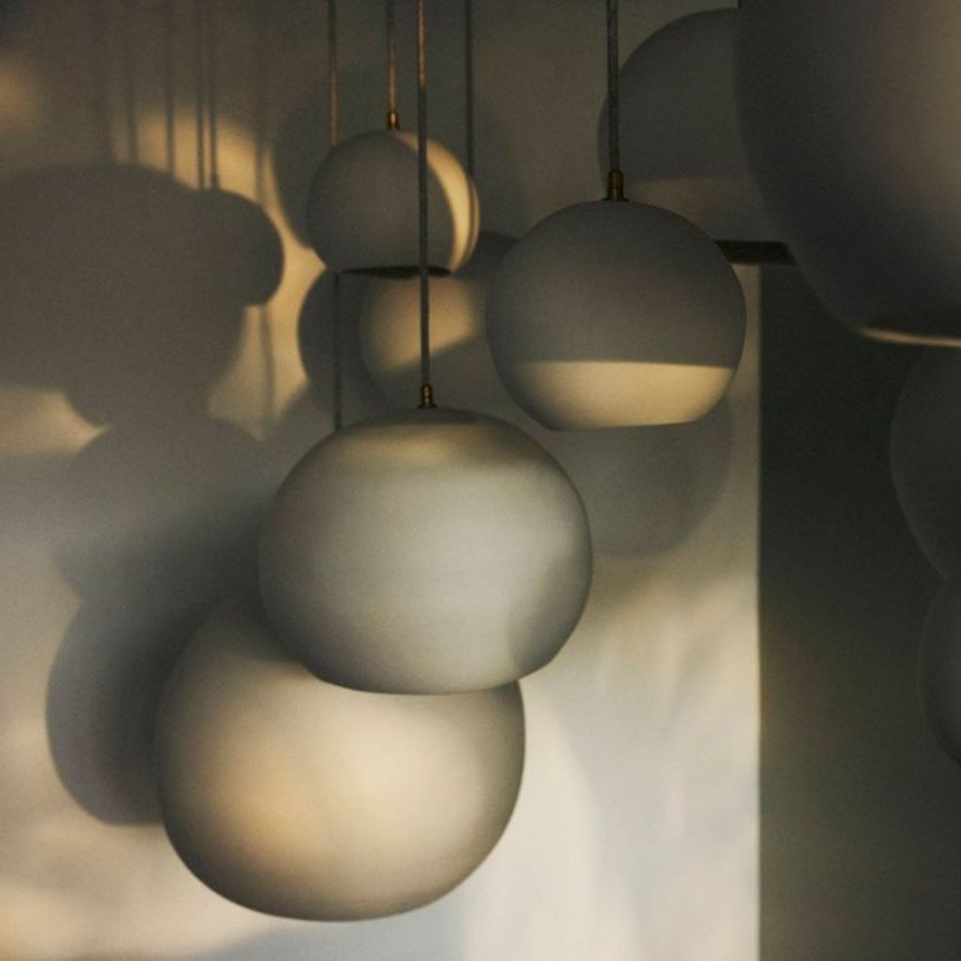 Orb Large Ceramic Pendant Light Pendant Light Studio Enti