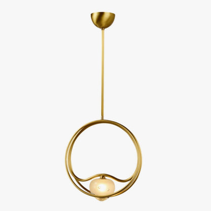 Esperia Pulsar Single Pendant Light - Burnished Brass Pendant Light Bloomingdales Lighting