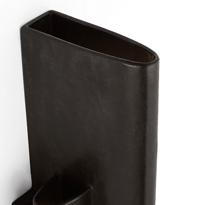 Kelly Wearstler Lotura 16" Intersecting Wall Sconce - Museum Black Wall Light Bloomingdales Lighting