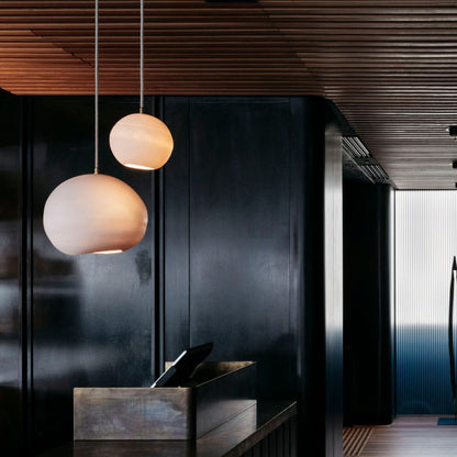 Orb Large Ceramic Pendant Light Pendant Light Studio Enti