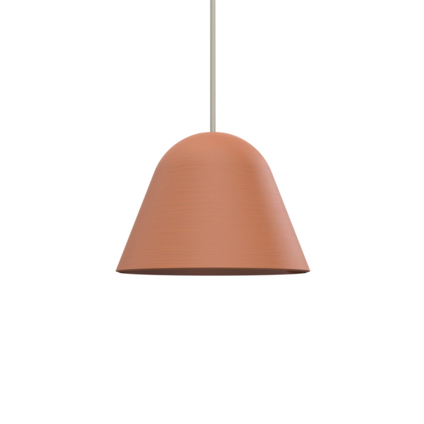 Okina Single Suspension Clay Pendant Light Pendant Light Klaylife Dark Terracotta