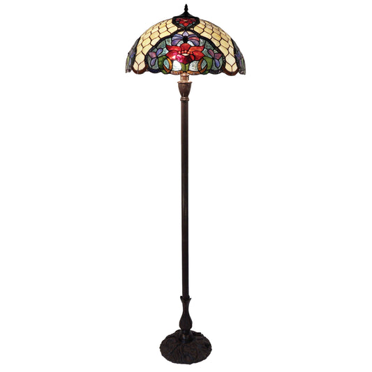 Alicia Stained Glass Floor Lamp Floor Lamp G&G Bros