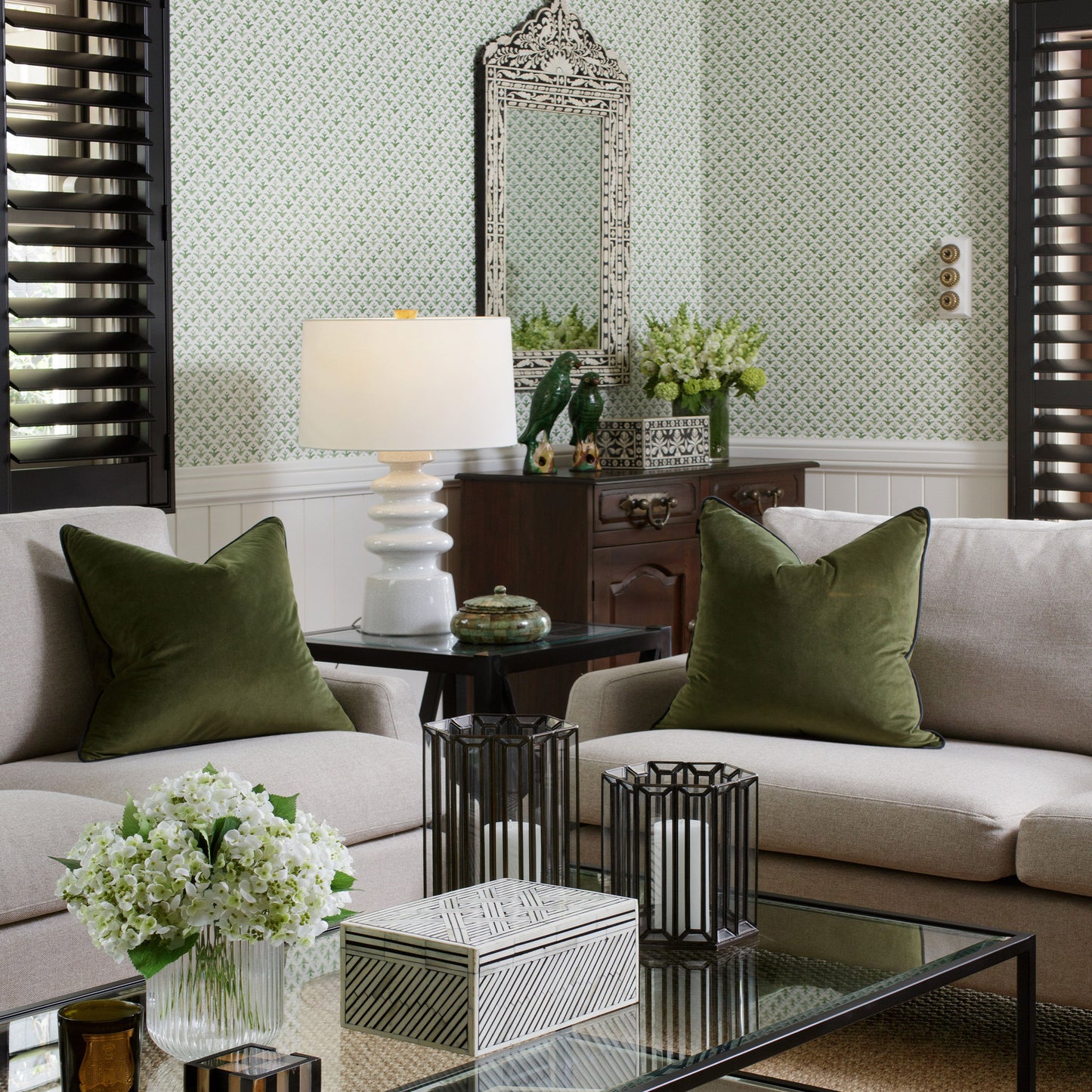 Julie Neill Andreas Medium Ceramic Table Lamp - White Table Lamp Bloomingdales Lighting   