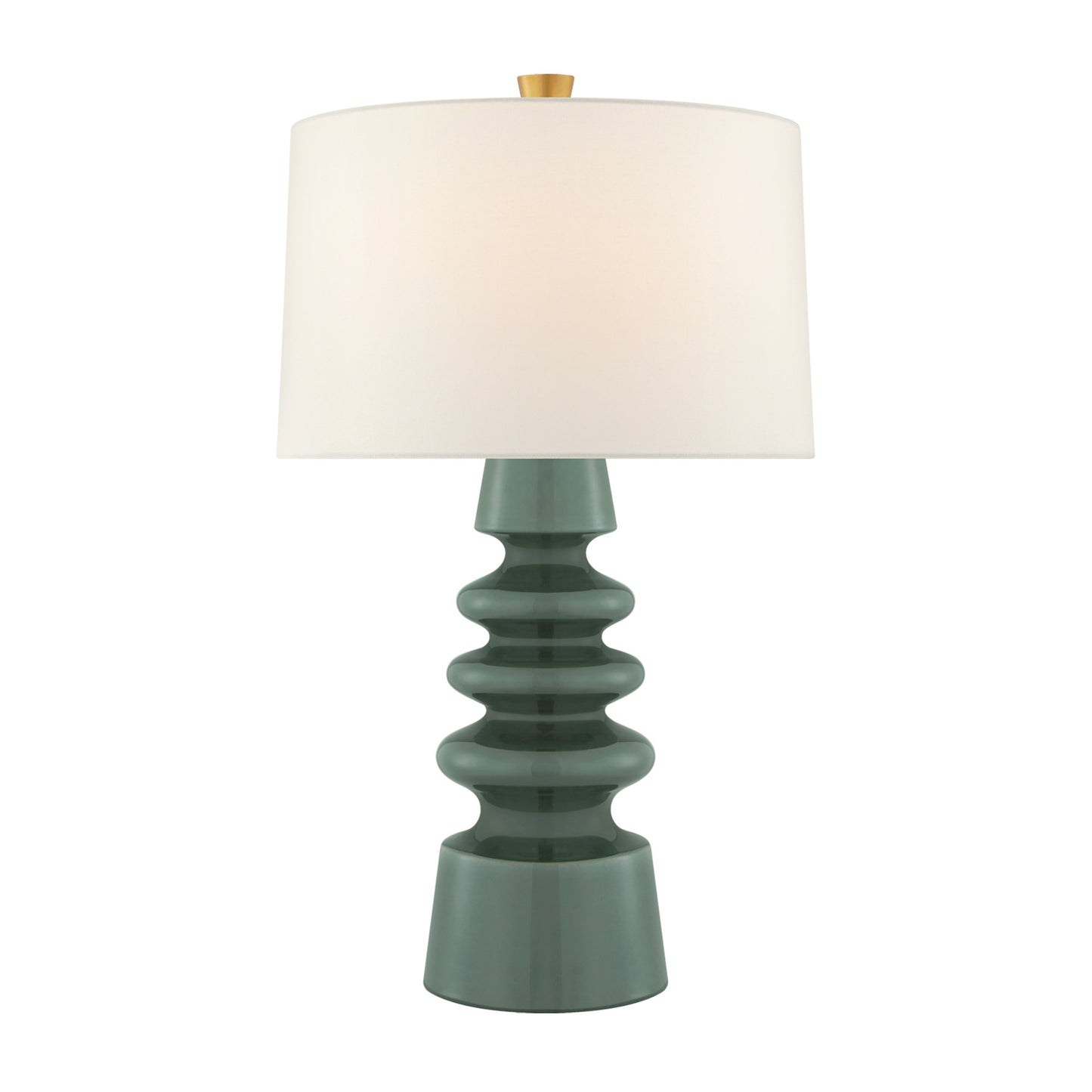 Julie Neill Andreas Medium Ceramic Table Lamp - Blue Jade Table Lamp Bloomingdales Lighting Green Aventurine  