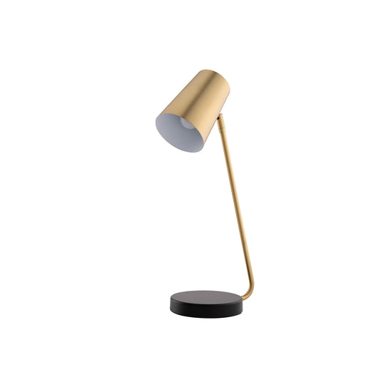 Arlen Adjustable Desk Lamp Desk Lamp Mayfield Lighting Satin Brass