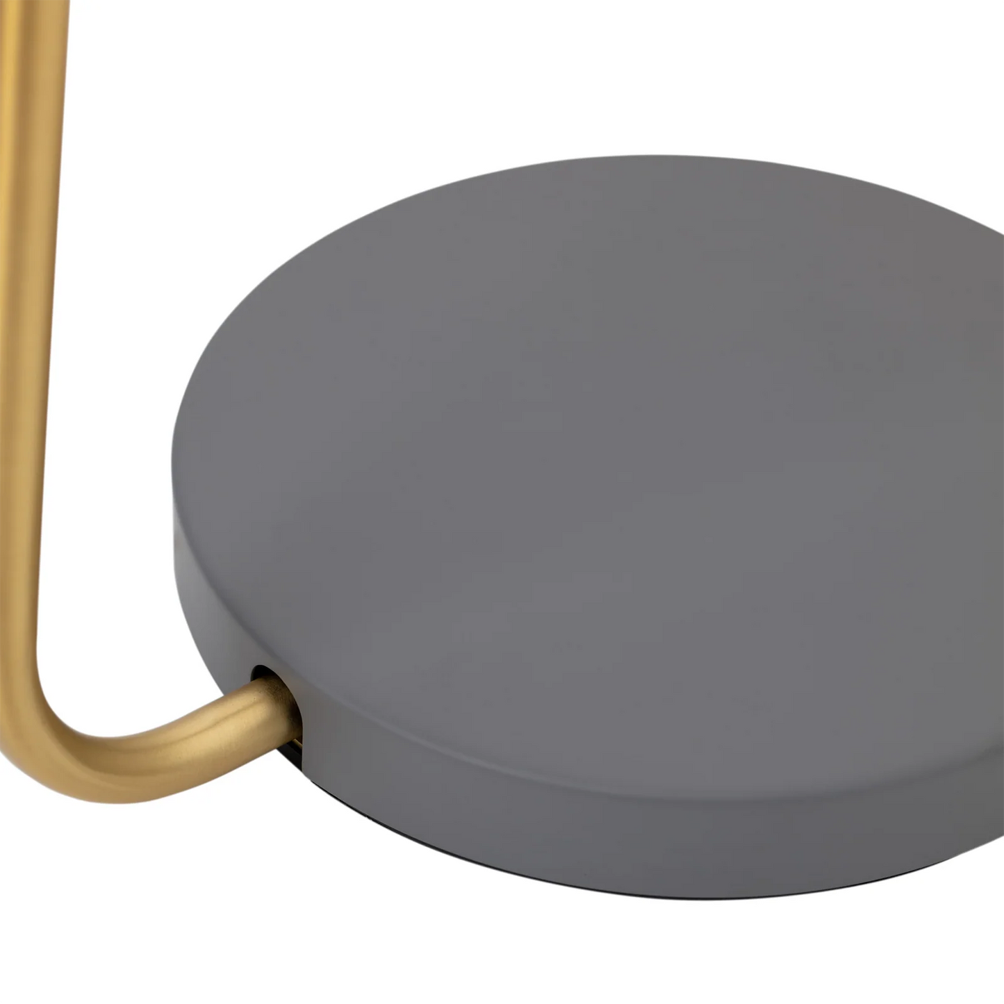 Arlen Adjustable Shade Floor Lamp - Satin Brass Floor Lamp Mayfield Lighting