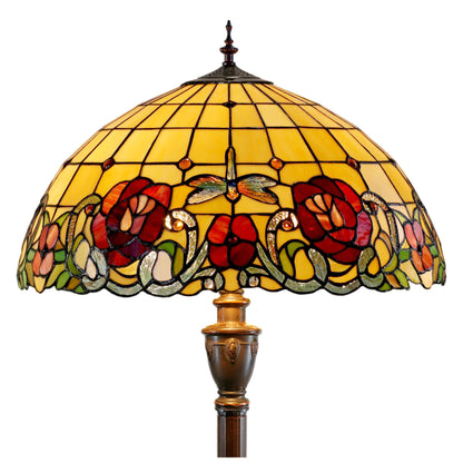 Armadeus Stained Glass Floor Lamp Floor Lamp G&G Bros