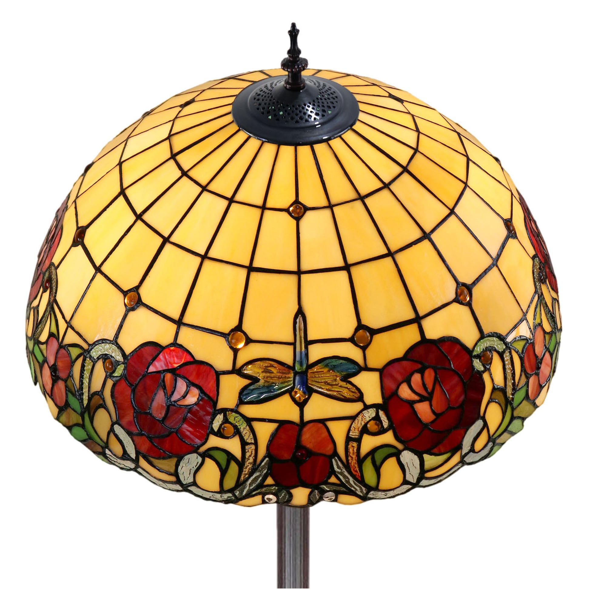 Armadeus Stained Glass Floor Lamp Floor Lamp G&G Bros