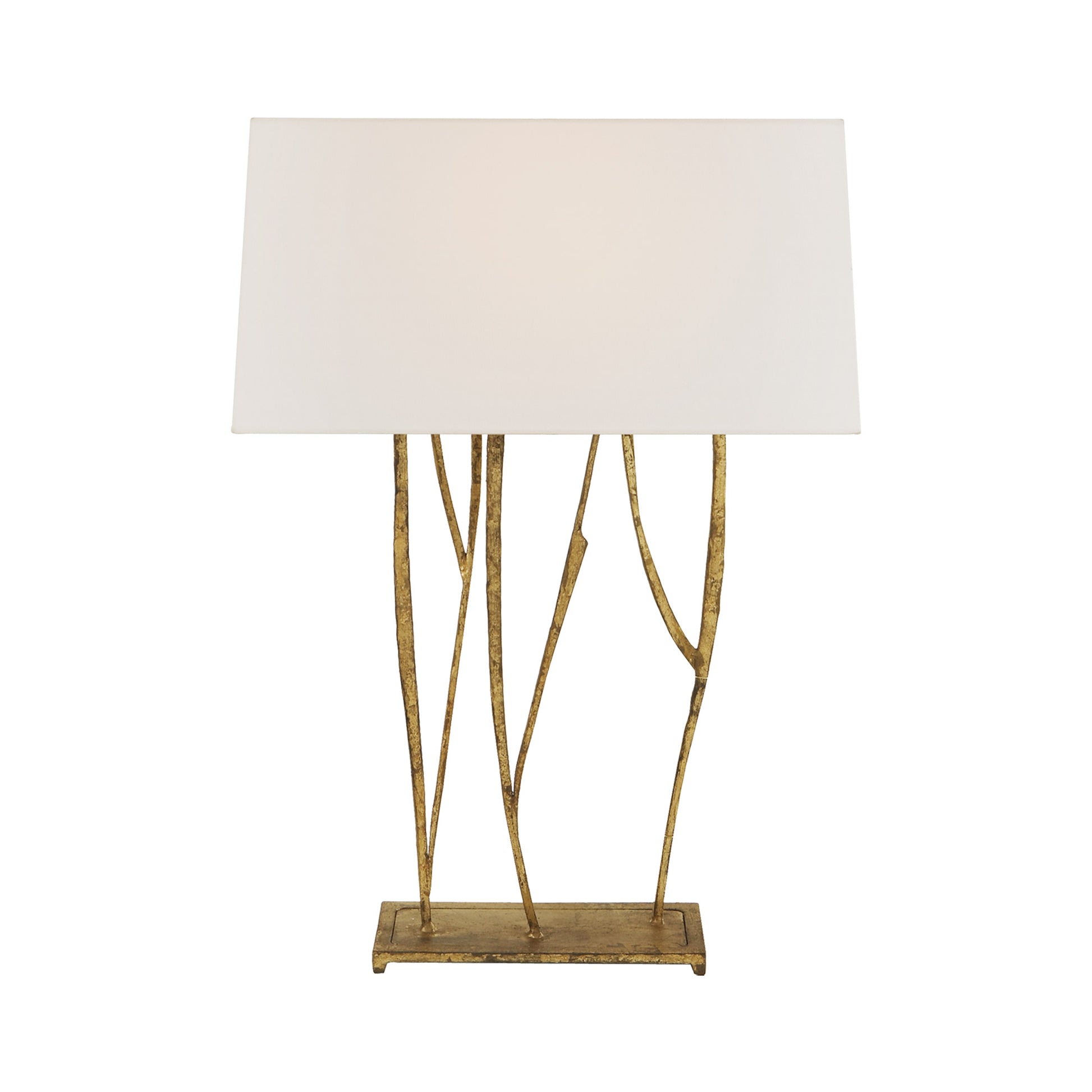 Ian K. Fowler Aspen Tree Branch Console Lamp Table Lamp Bloomingdales Lighting Gilded Iron