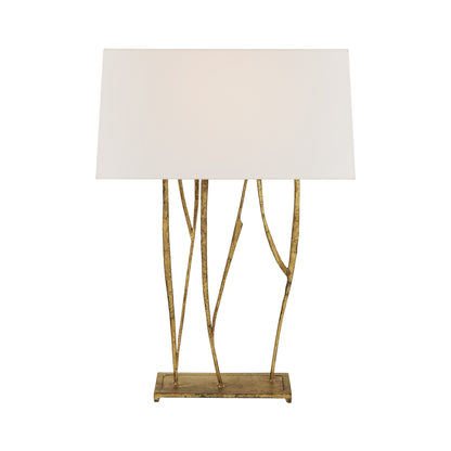 Ian K. Fowler Aspen Tree Branch Console Lamp - Black Rust Table Lamp Bloomingdales Lighting Gilded Iron