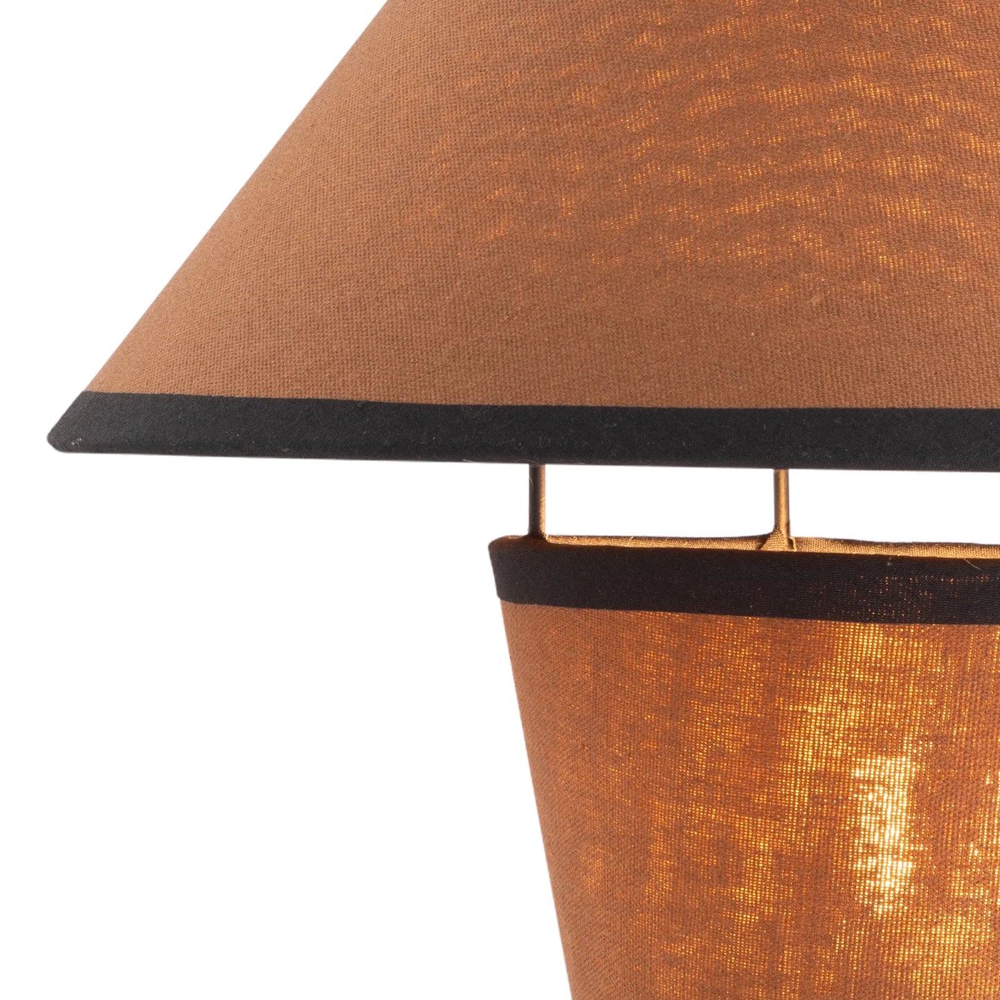Atticus Terracotta Linen Table Lamp Table Lamp Mayfield Lighting