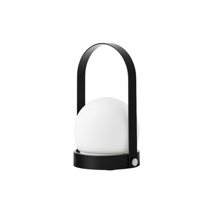 Audo CPH Carrie Glass Portable Lamp - Black Portable Lamp Design Mode Black