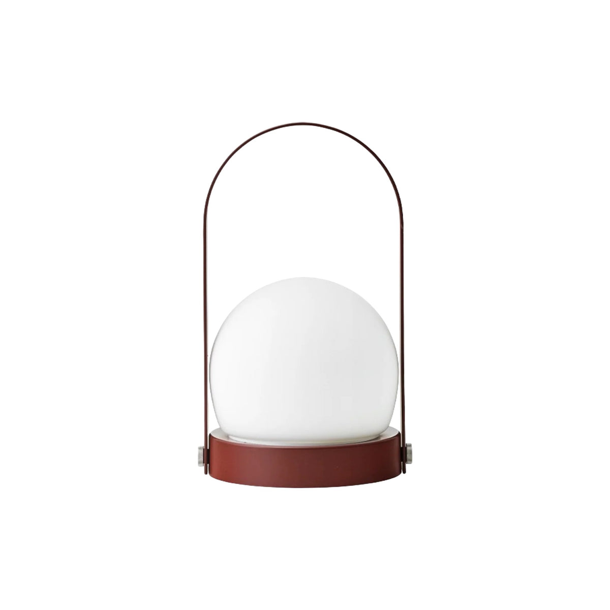 Audo CPH Carrie Glass Portable Lamp - Burned Red Table Lamp Design Mode