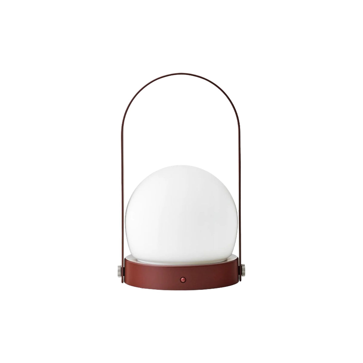 Audo CPH Carrie Glass Portable Lamp - Burned Red Table Lamp Design Mode
