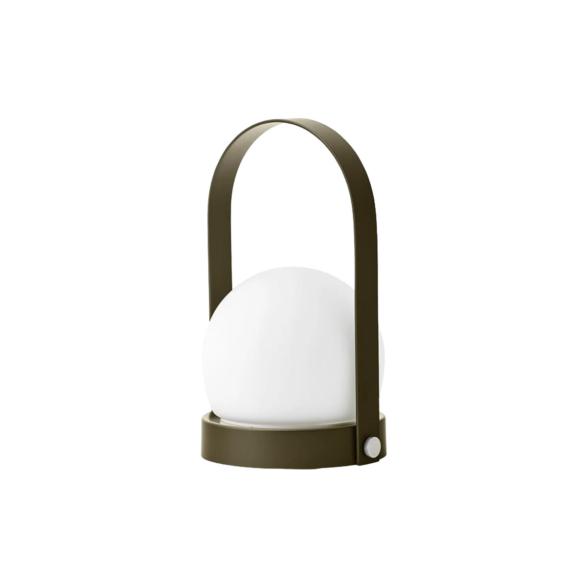 Audo CPH Carrie Glass Portable Lamp - Olive Portable Lamp Design Mode Olive